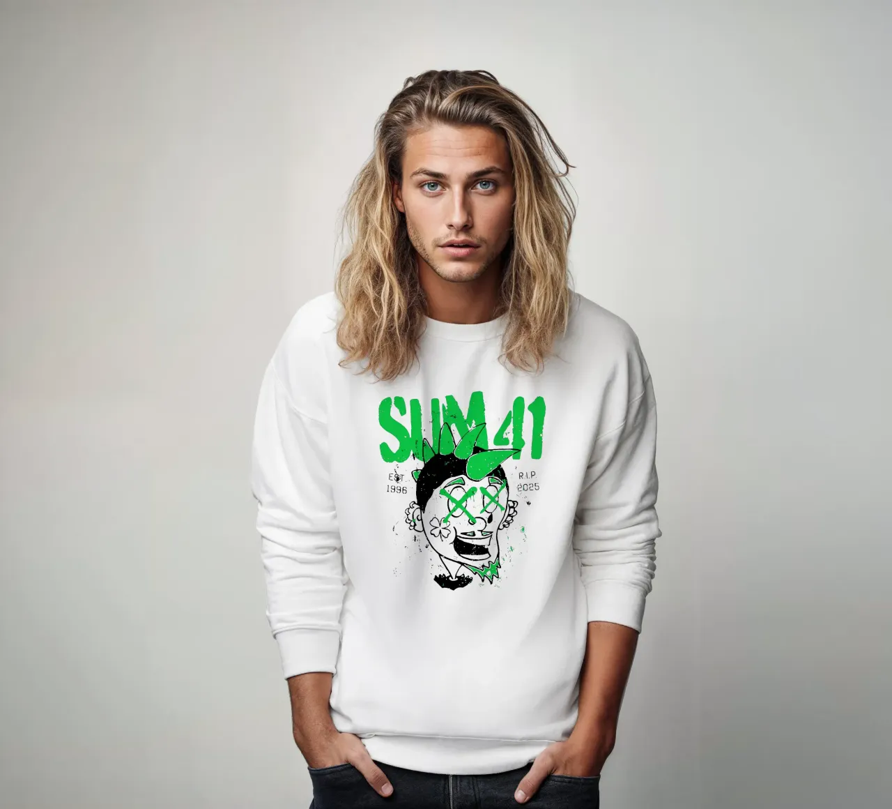 Sum 41 St. Patrick's Day Sweatshirt von lindacleveland