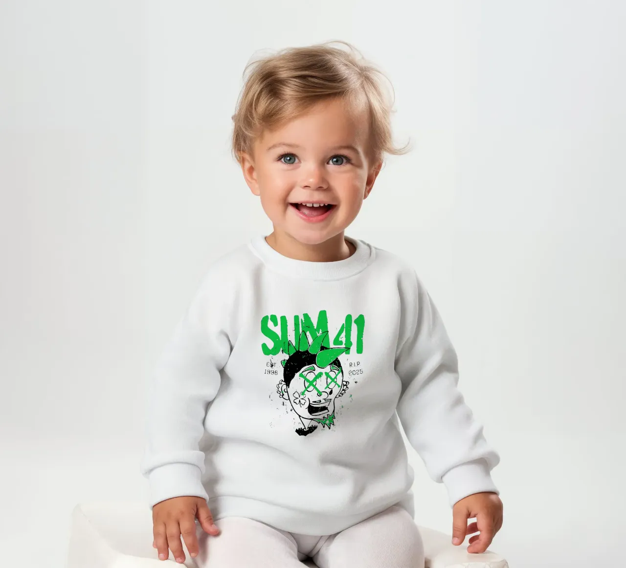 Sum 41 St. Patrick's Day felpa neonato da lindacleveland