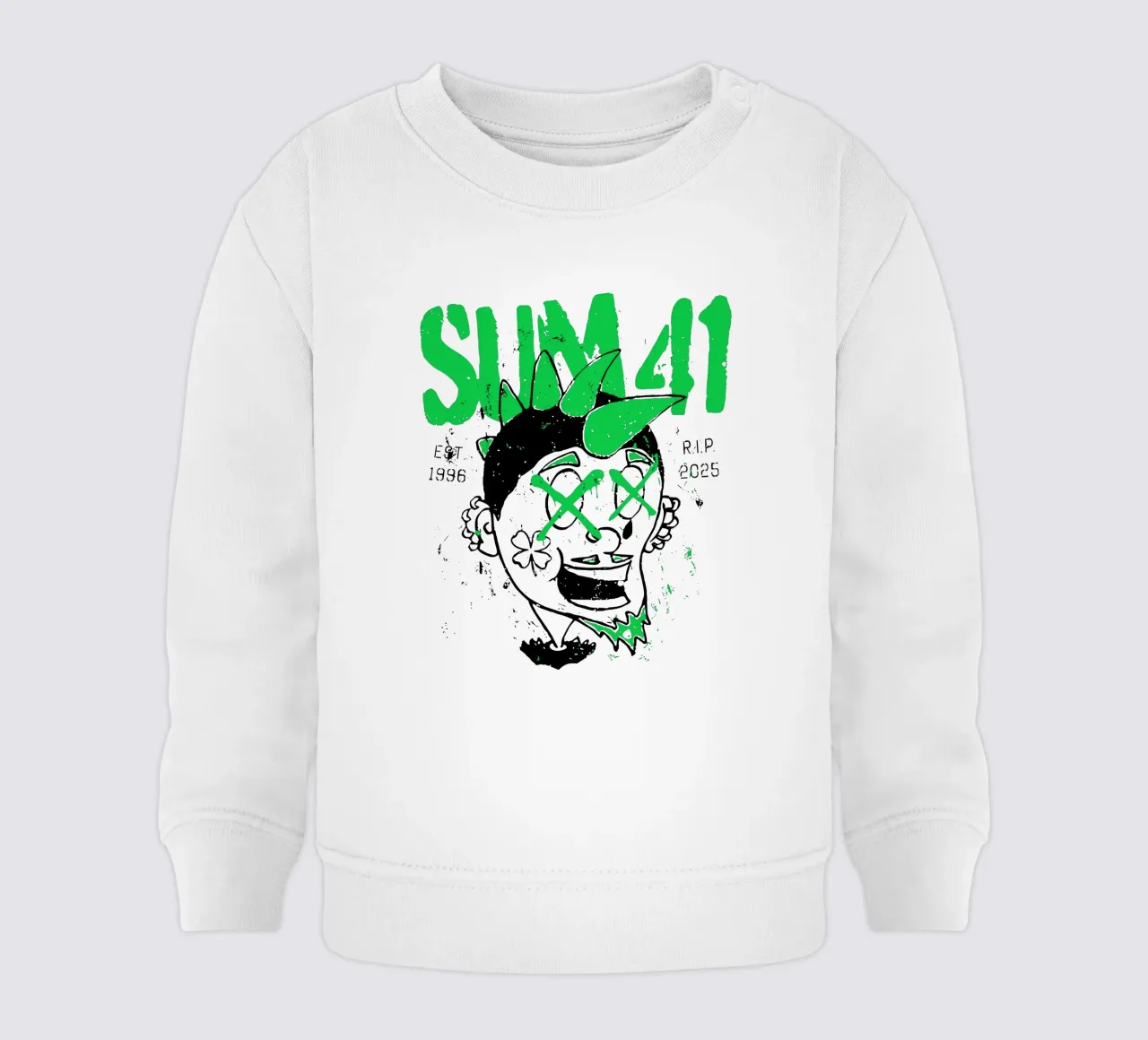 Sum 41 St. Patrick's Day felpa neonato da lindacleveland