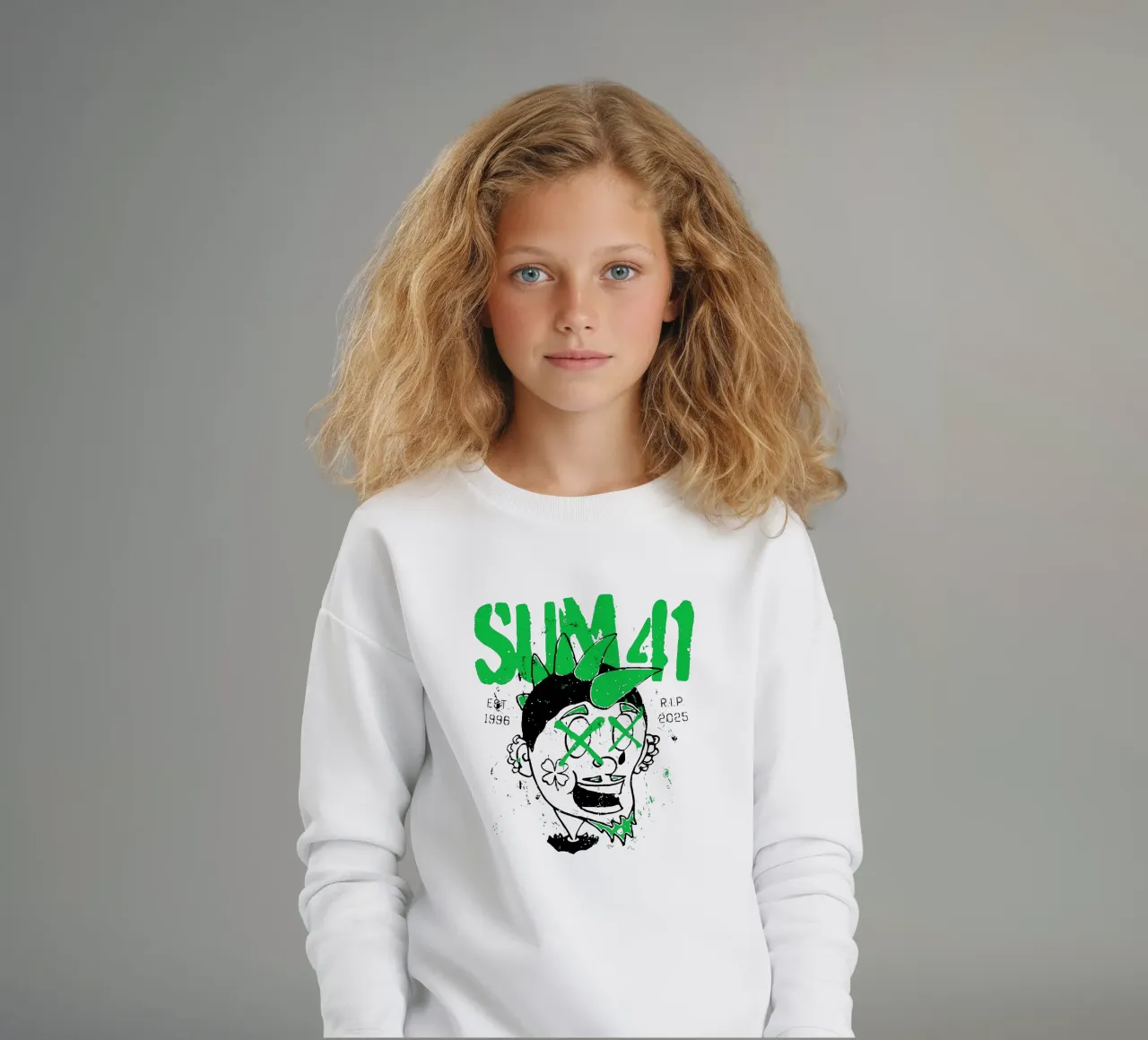 Sum 41 St. Patrick's Day felpa bambino da lindacleveland