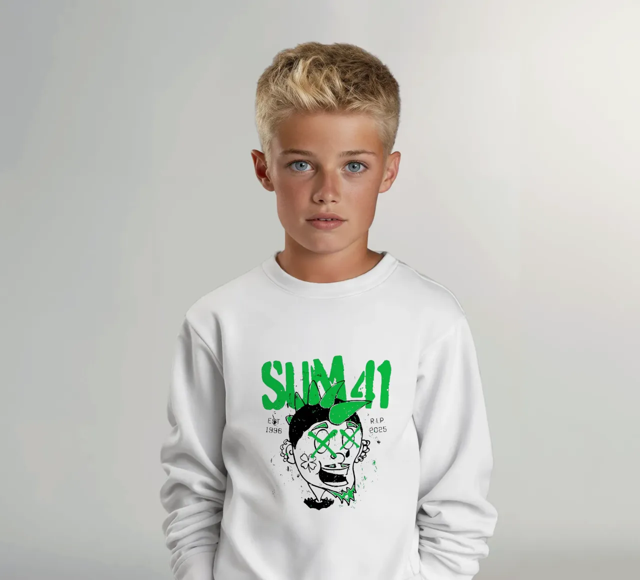 Sum 41 St. Patrick's Day felpa bambino da lindacleveland