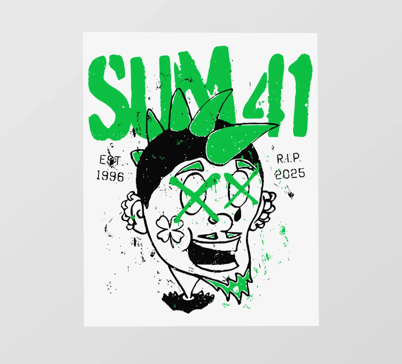Sum 41 St. Patrick's Day pellicola backlit da lindacleveland