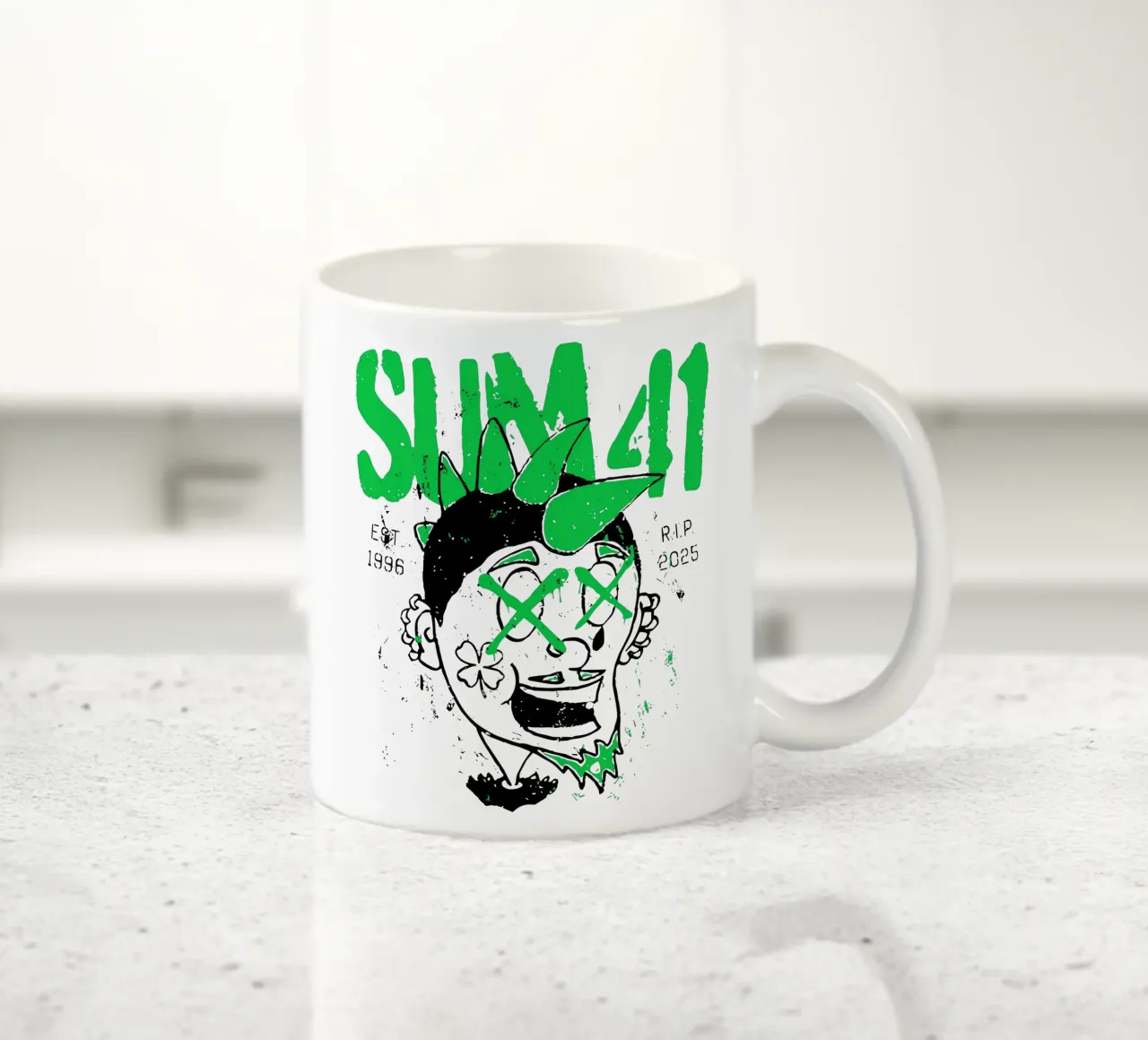 Sum 41 St. Patrick's Day tazza in ceramica da lindacleveland