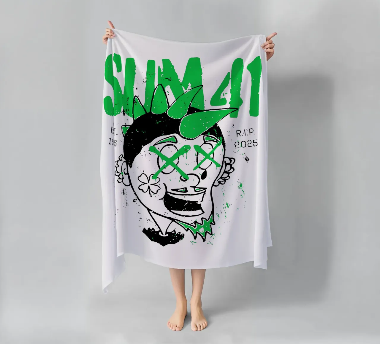 Sum 41 St. Patrick's Day telo mare da lindacleveland