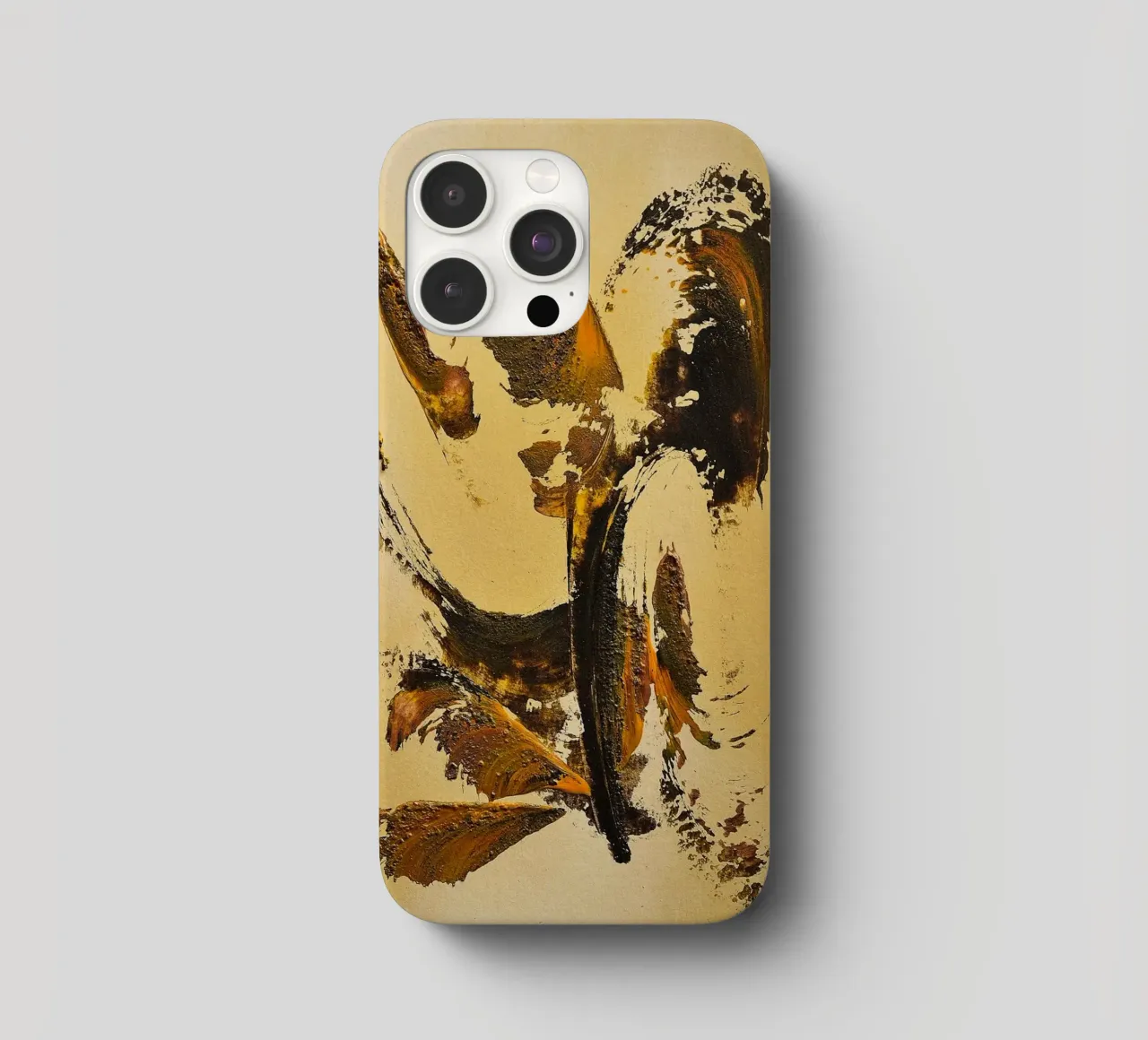 MESSAGE FROM THE HEART 34 cover iphone da Thierry Vobmann Abstract painting