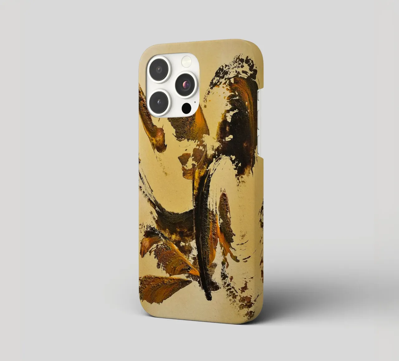 MESSAGE FROM THE HEART 34 cover iphone da Thierry Vobmann Abstract painting