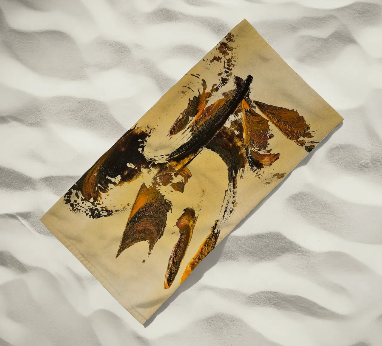 MESSAGE FROM THE HEART 34 telo mare da Thierry Vobmann Abstract painting