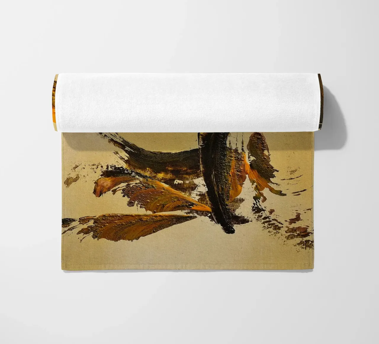 MESSAGE FROM THE HEART 34 telo mare da Thierry Vobmann Abstract painting