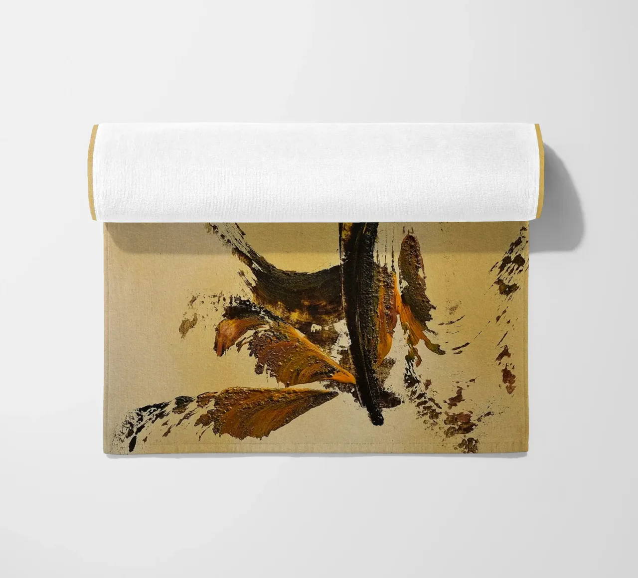 MESSAGE FROM THE HEART 34 telo mare da Thierry Vobmann Abstract painting