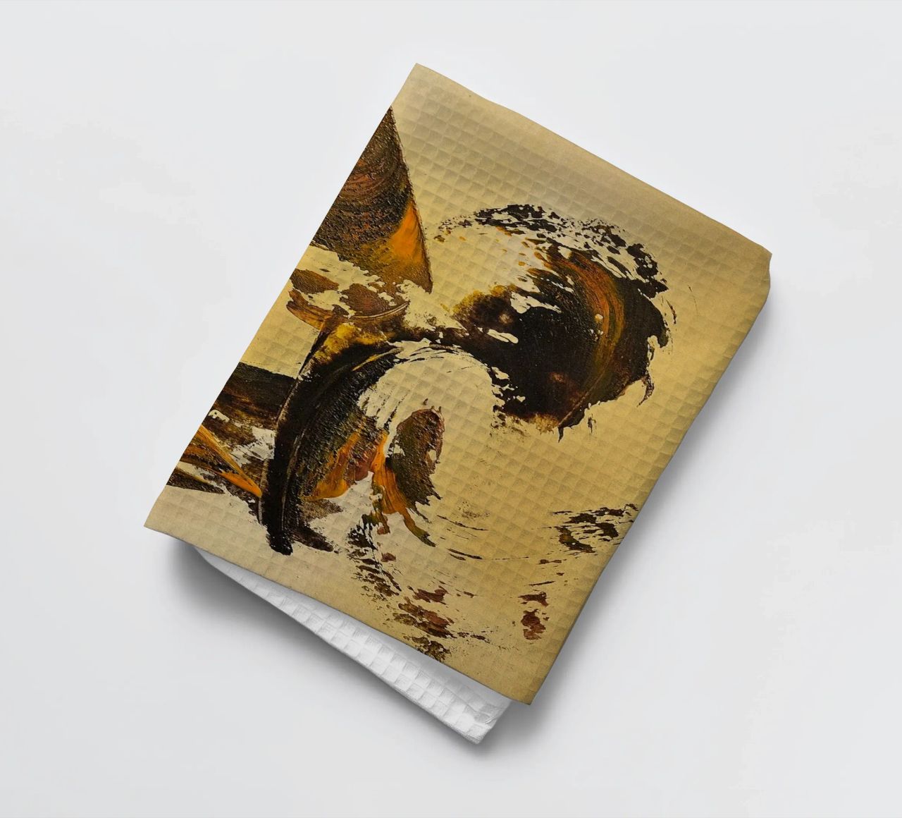 MESSAGE FROM THE HEART 34 canovaccio da cucina da Thierry Vobmann Abstract painting