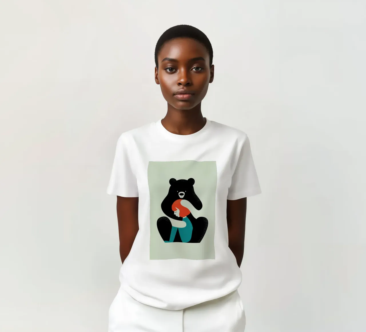 Bearhug t-shirt da Doozal