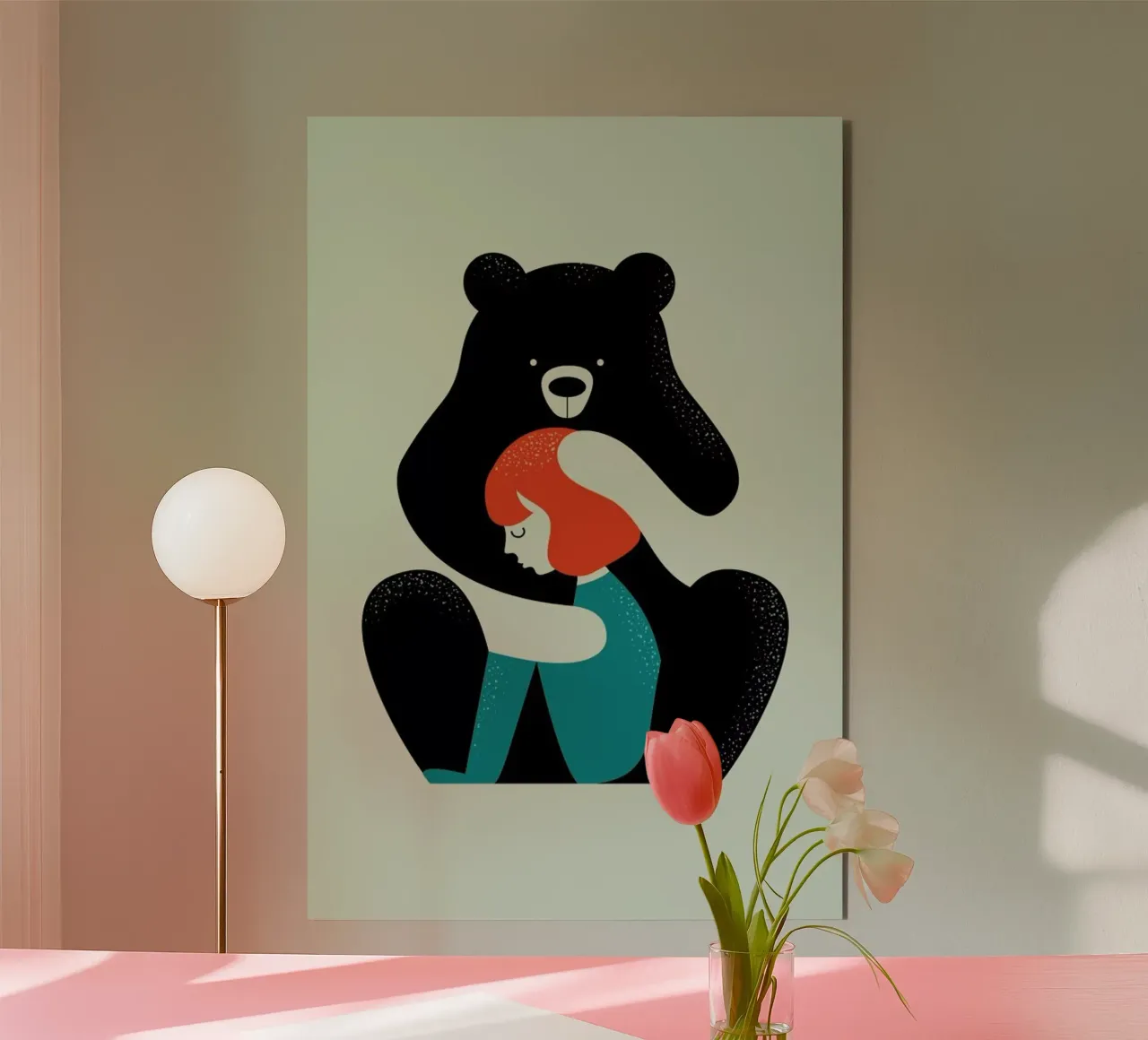 Bearhug alluminio dibond da Doozal