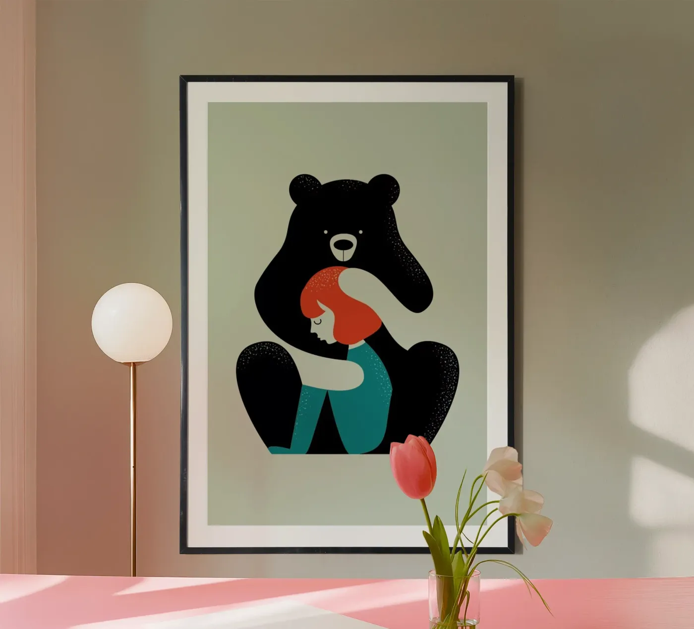 Bearhug poster by Doozal