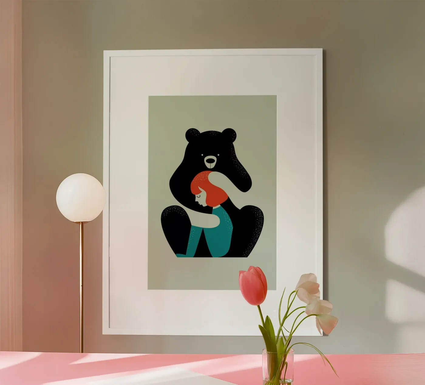 Bearhug poster by Doozal