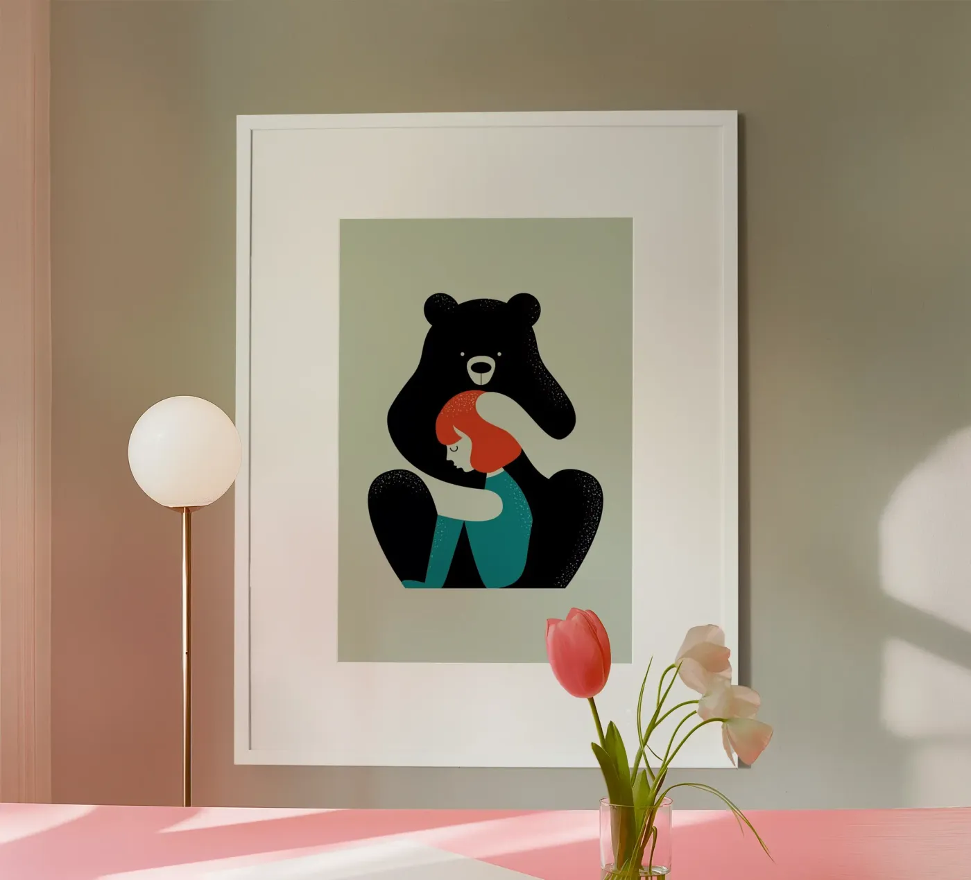 Bearhug poster by Doozal