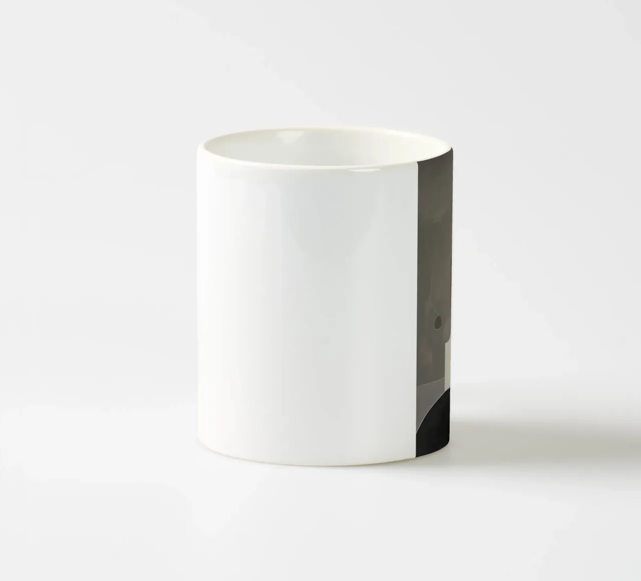 Volto astratto tazza in ceramica da Imagine