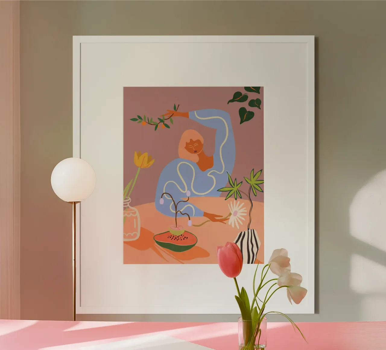 Gardening poster by Arty Guava