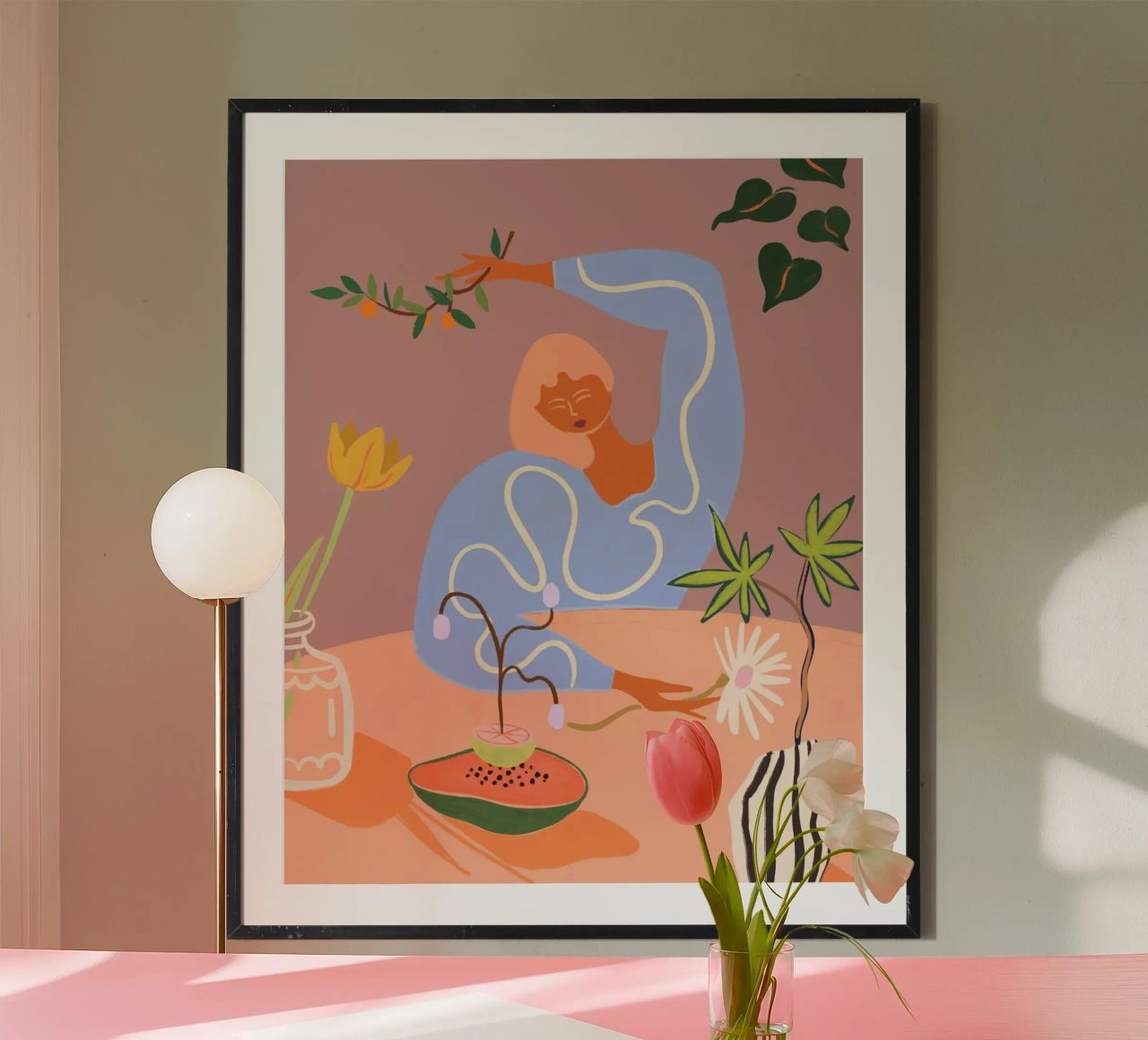 Gardening Poster von Arty Guava