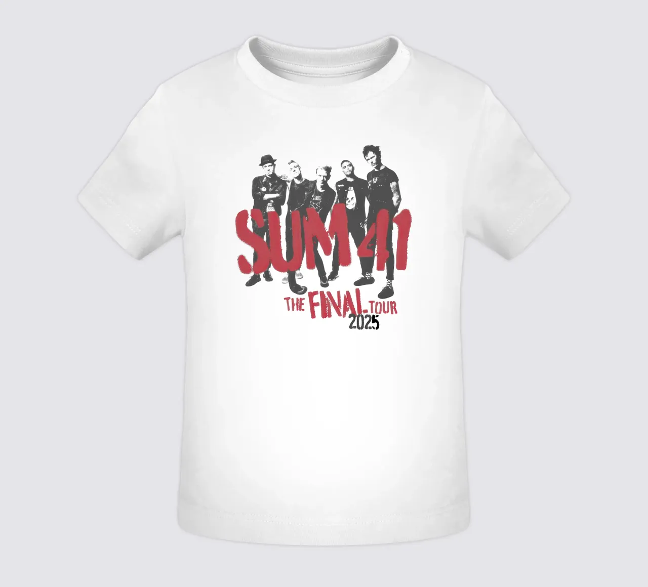 Sum 41 The Final Tour maglietta neonato da lindacleveland