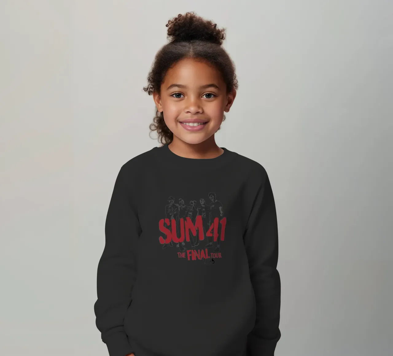 Sum 41 The Final Tour felpa bambino da lindacleveland