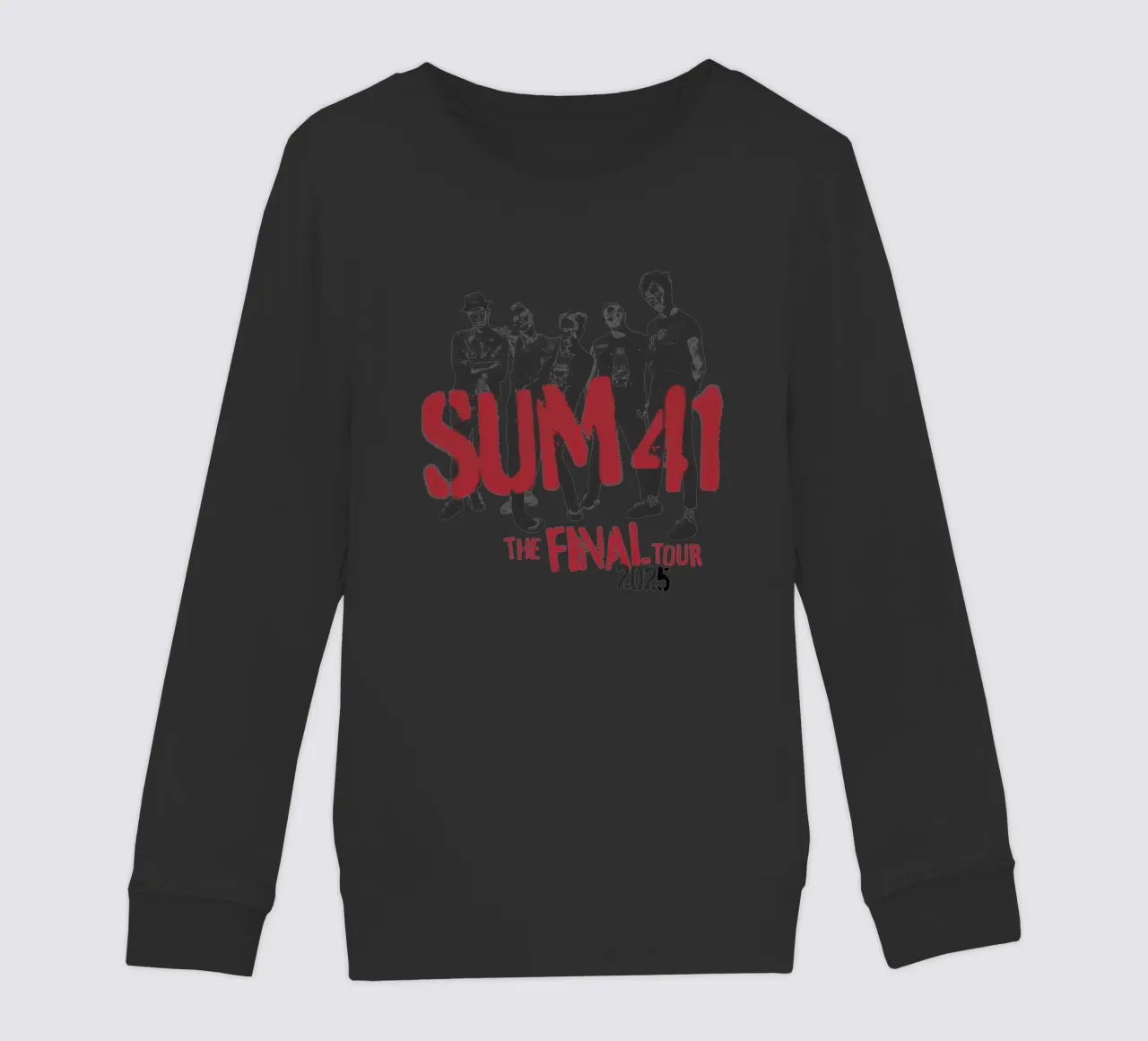 Sum 41 The Final Tour felpa bambino da lindacleveland