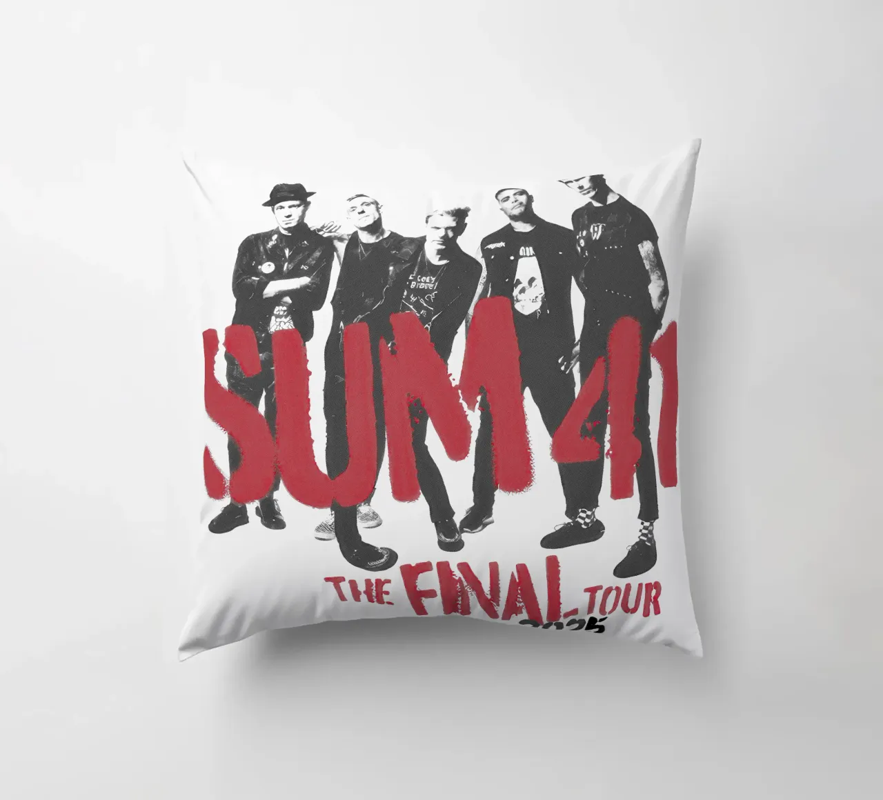 Sum 41 The Final Tour cuscino da lindacleveland