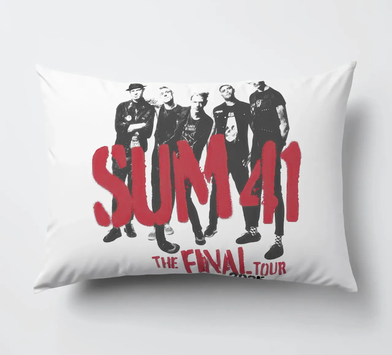 Sum 41 The Final Tour cuscino da lindacleveland