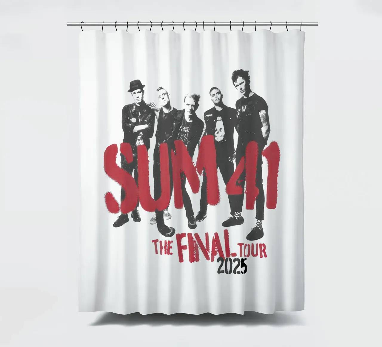 Sum 41 The Final Tour tenda da doccia da lindacleveland