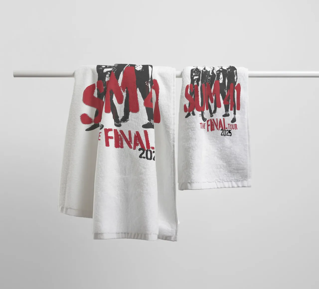Sum 41 The Final Tour asciugamano da bagno da lindacleveland