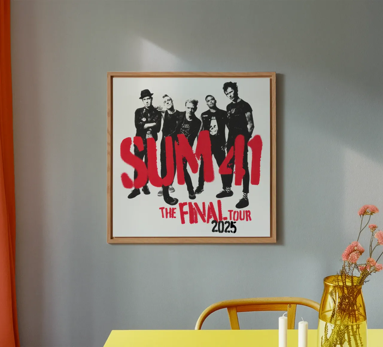 Sum 41 The Final Tour alluminio dibond da lindacleveland