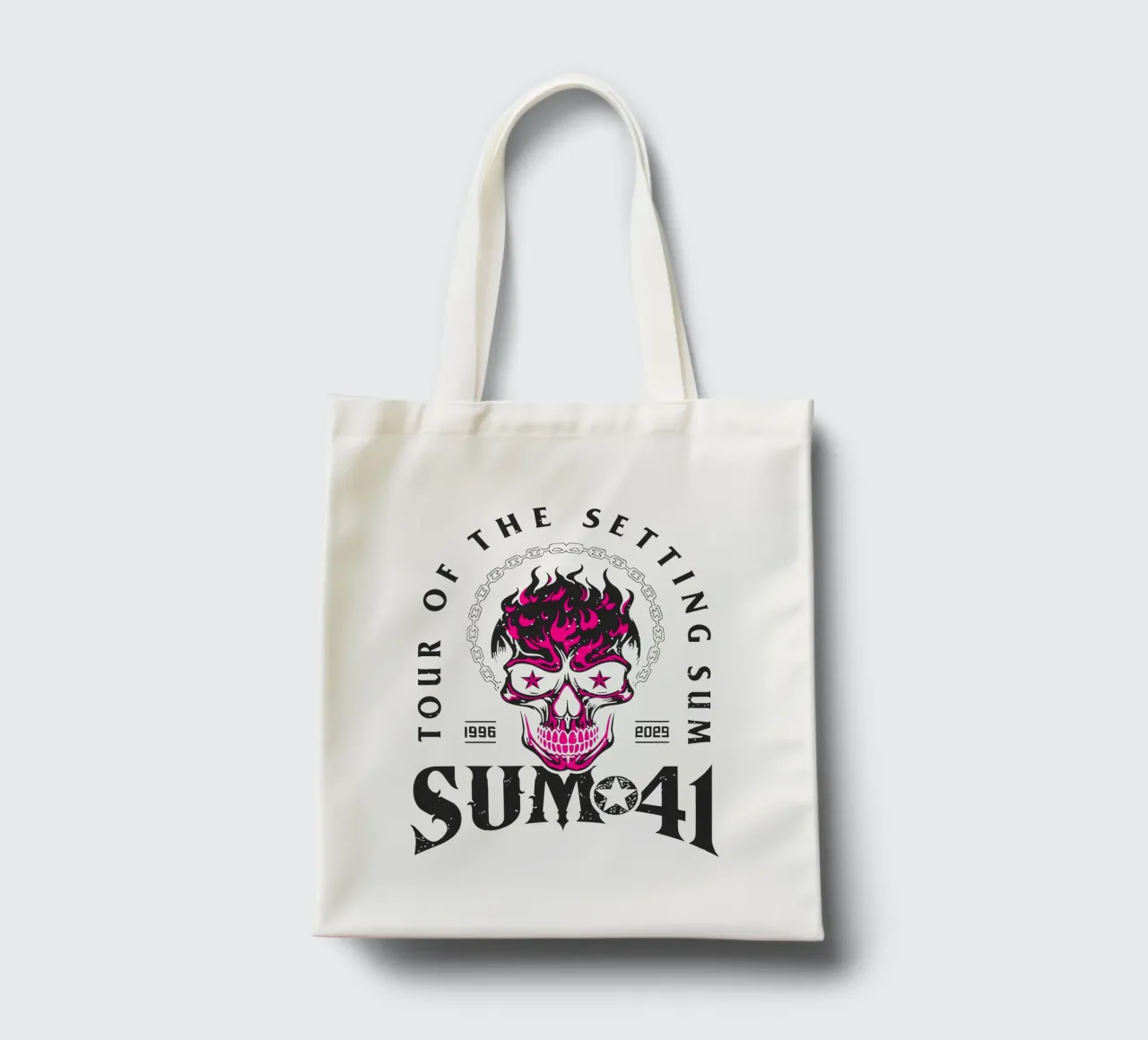 Sum 41 The Setting V1 borsa in juta da lindacleveland