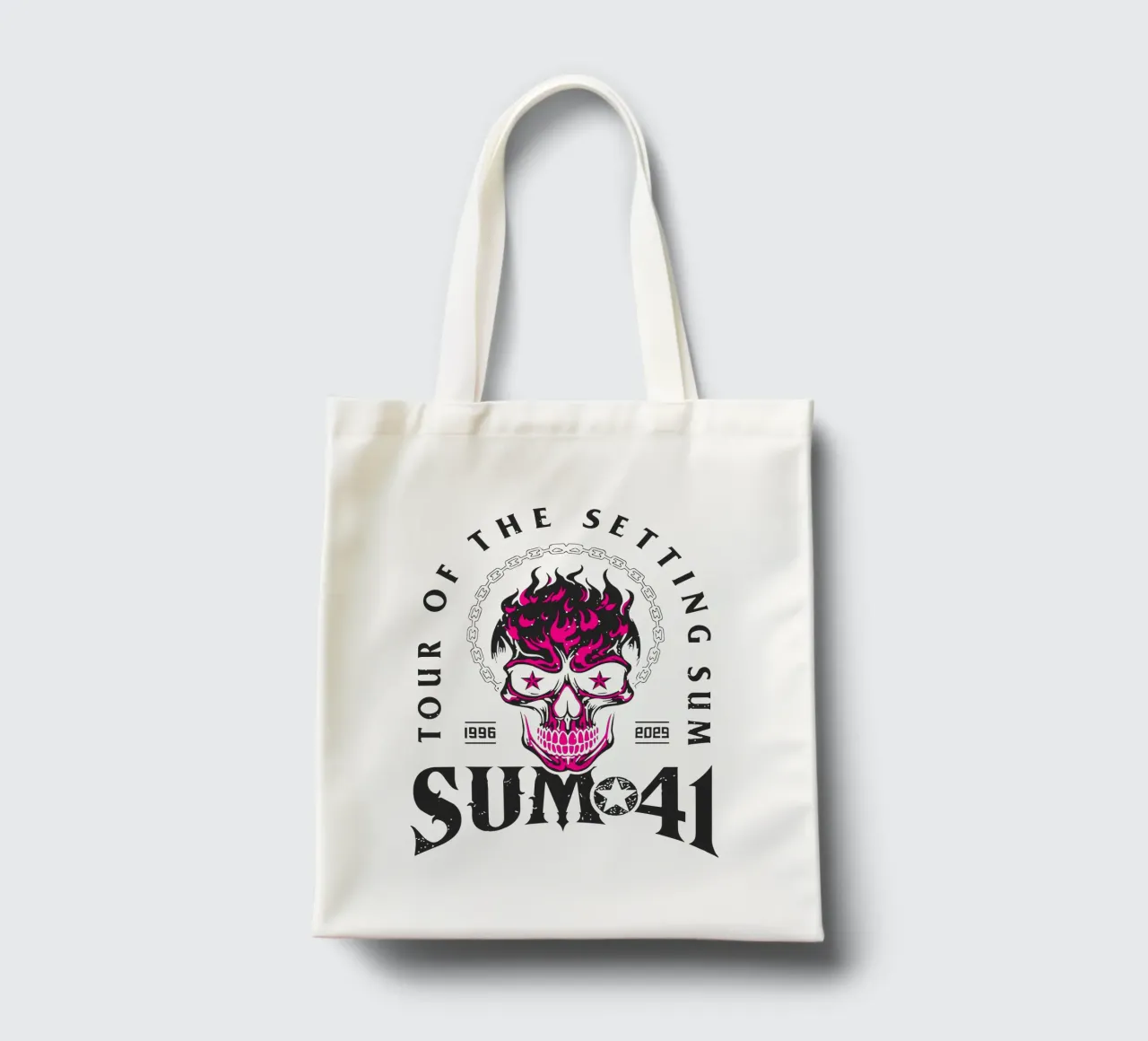 Sum 41 The Setting V1 borsa in juta da lindacleveland
