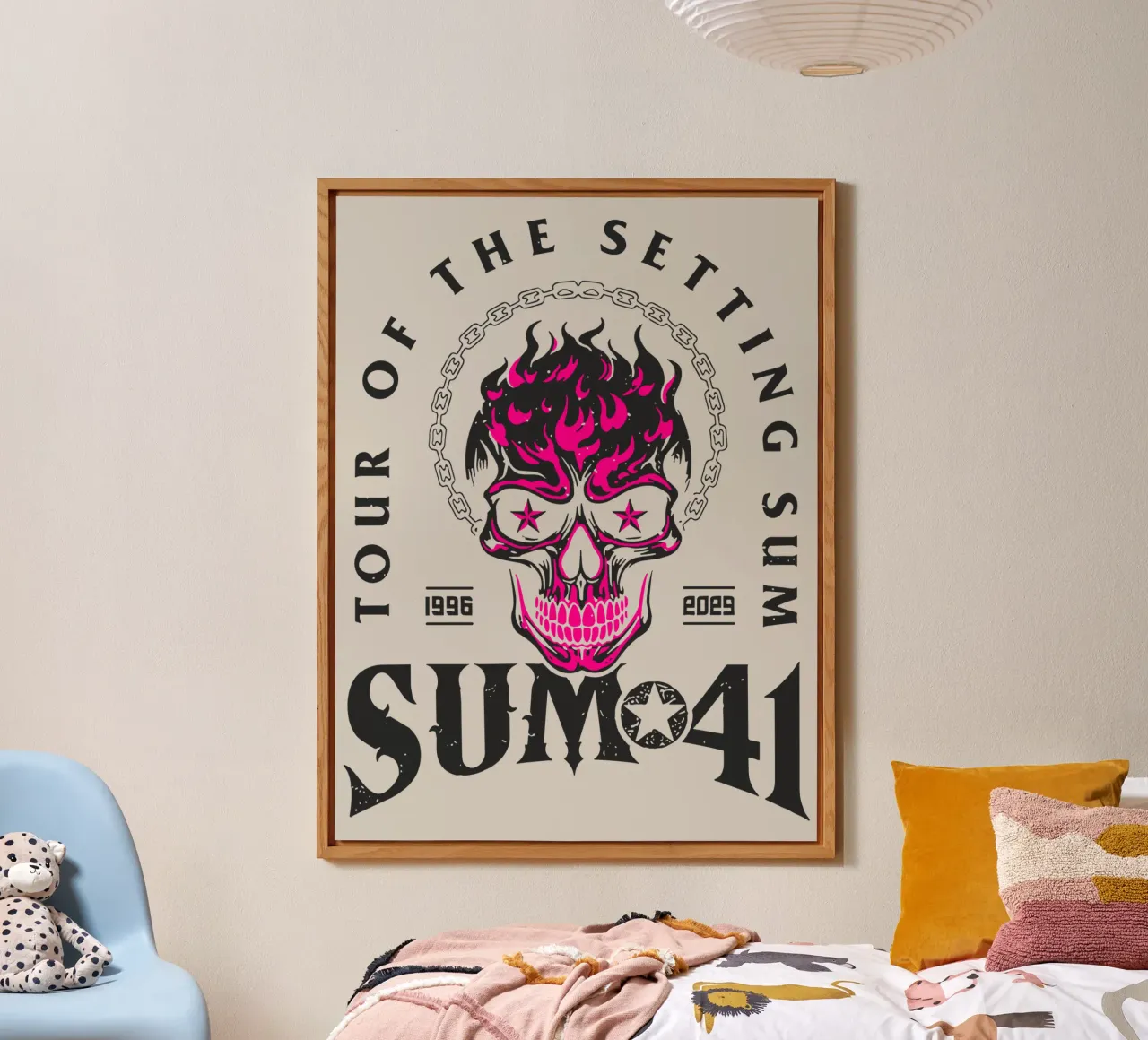 Sum 41 The Setting V1 aluminio dibond de lindacleveland