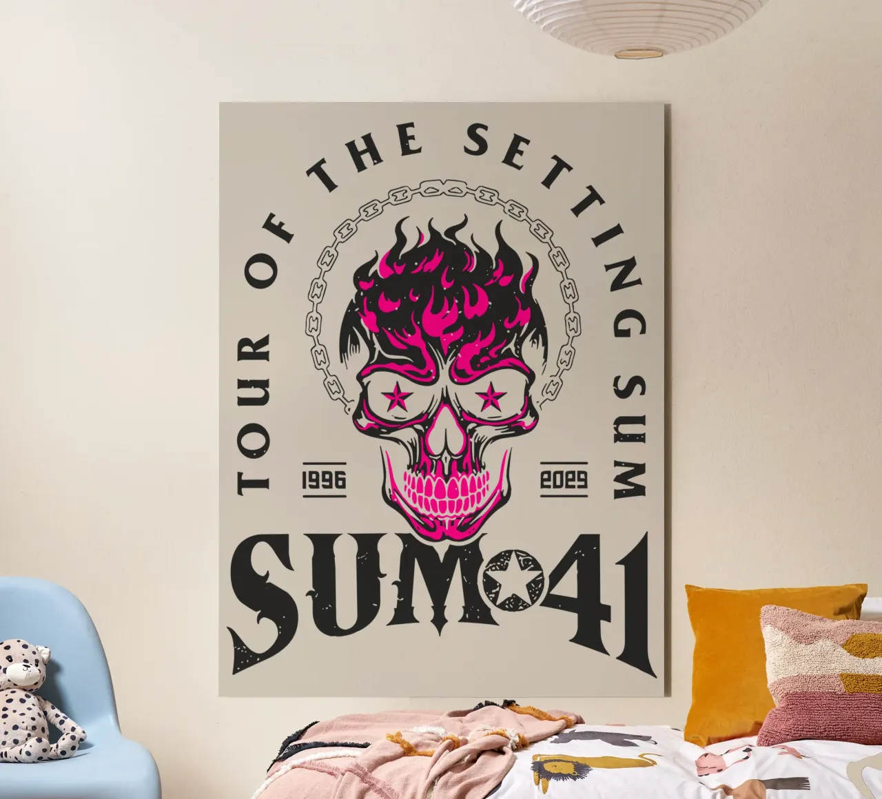 Sum 41 The Setting V1 alluminio dibond da lindacleveland