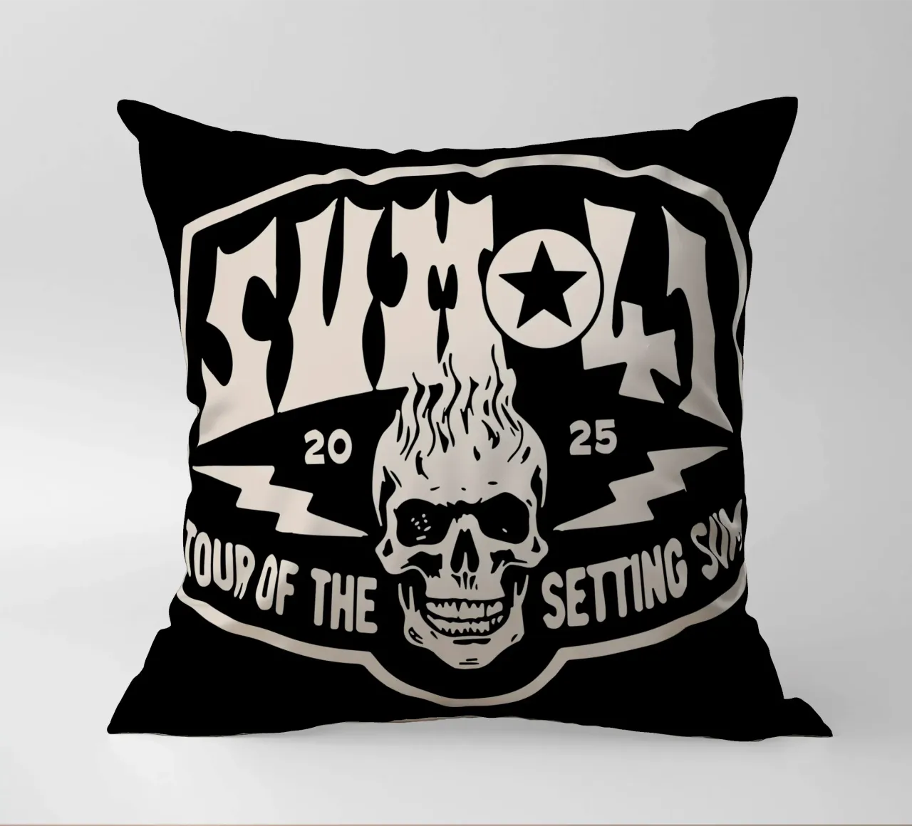 Sum 41 The Setting V2 Kissen von lindacleveland