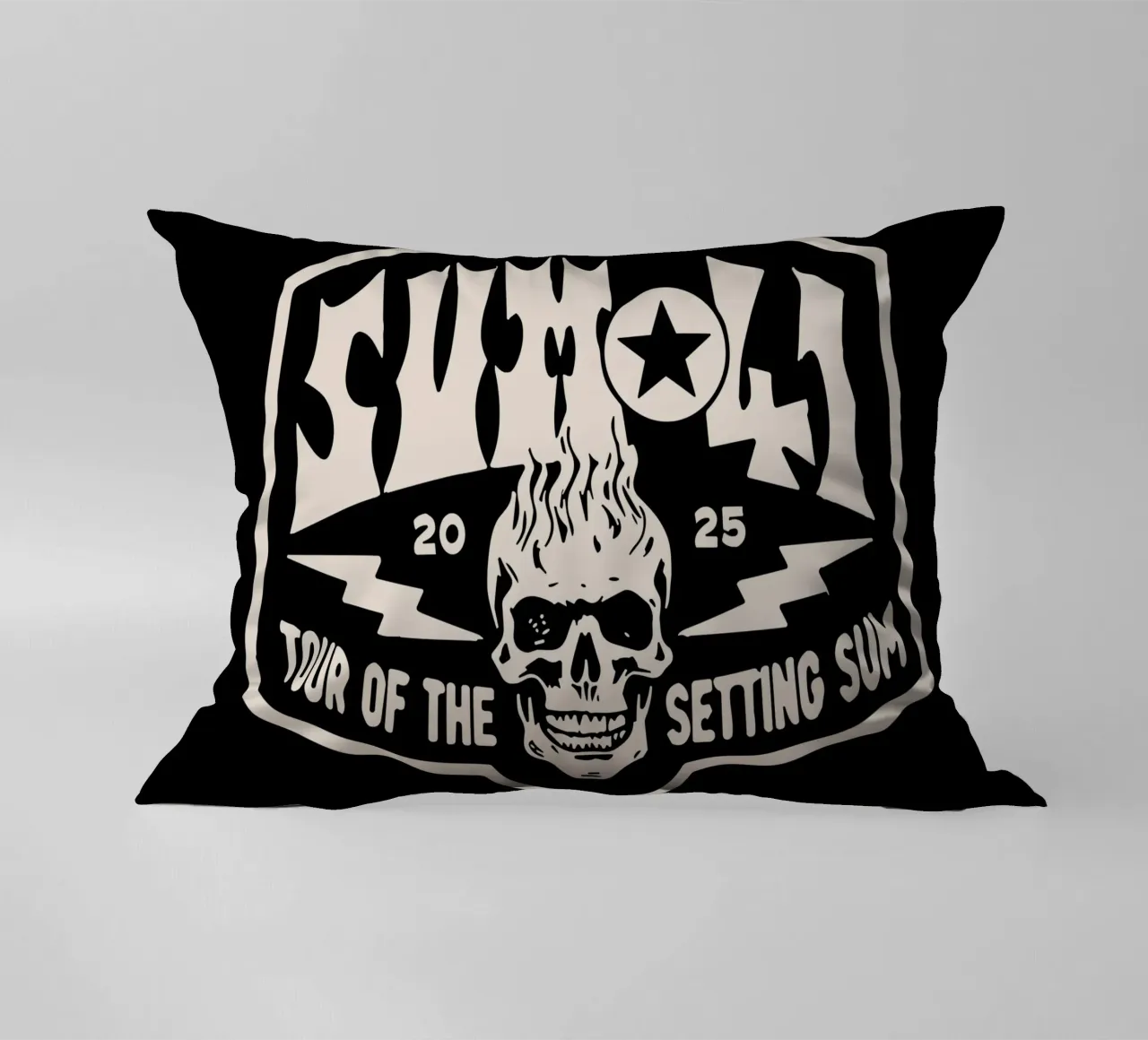 Sum 41 The Setting V2 Kissen von lindacleveland