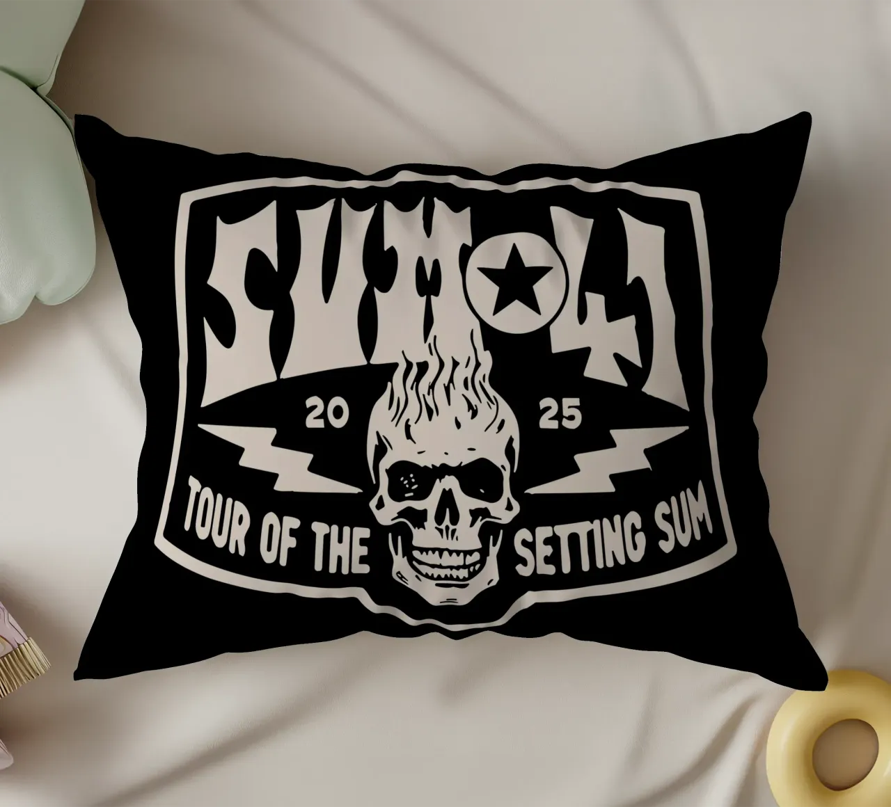 Sum 41 The Setting V2 Kissen von lindacleveland