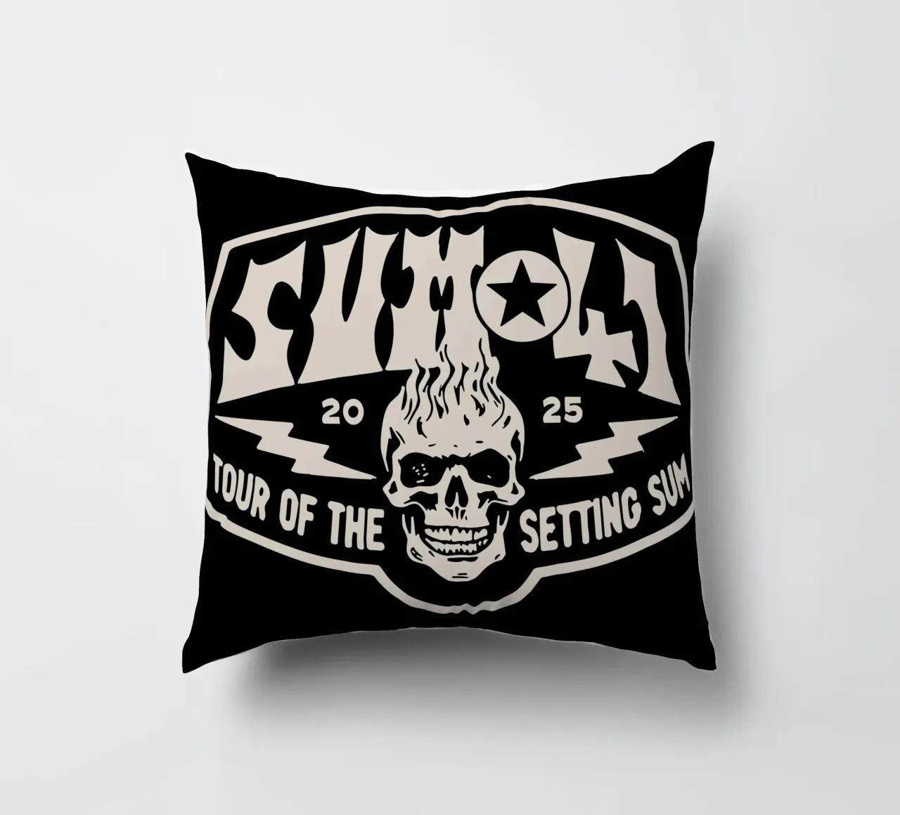 Sum 41 The Setting V2 Kissen von lindacleveland
