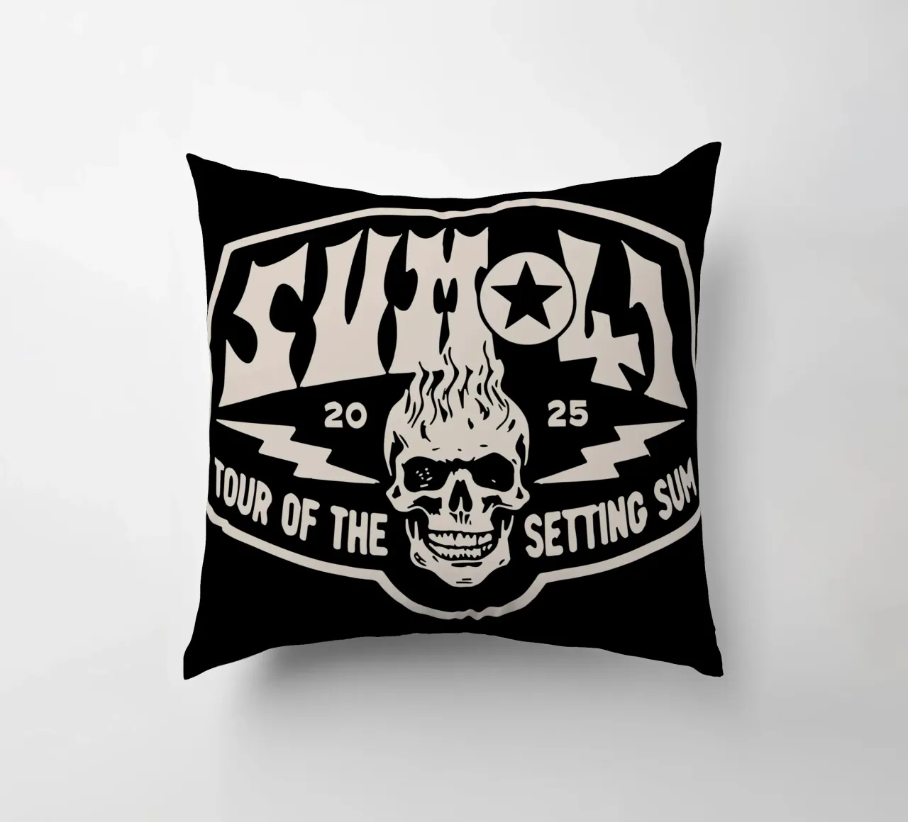 Sum 41 The Setting V2 Kissen von lindacleveland