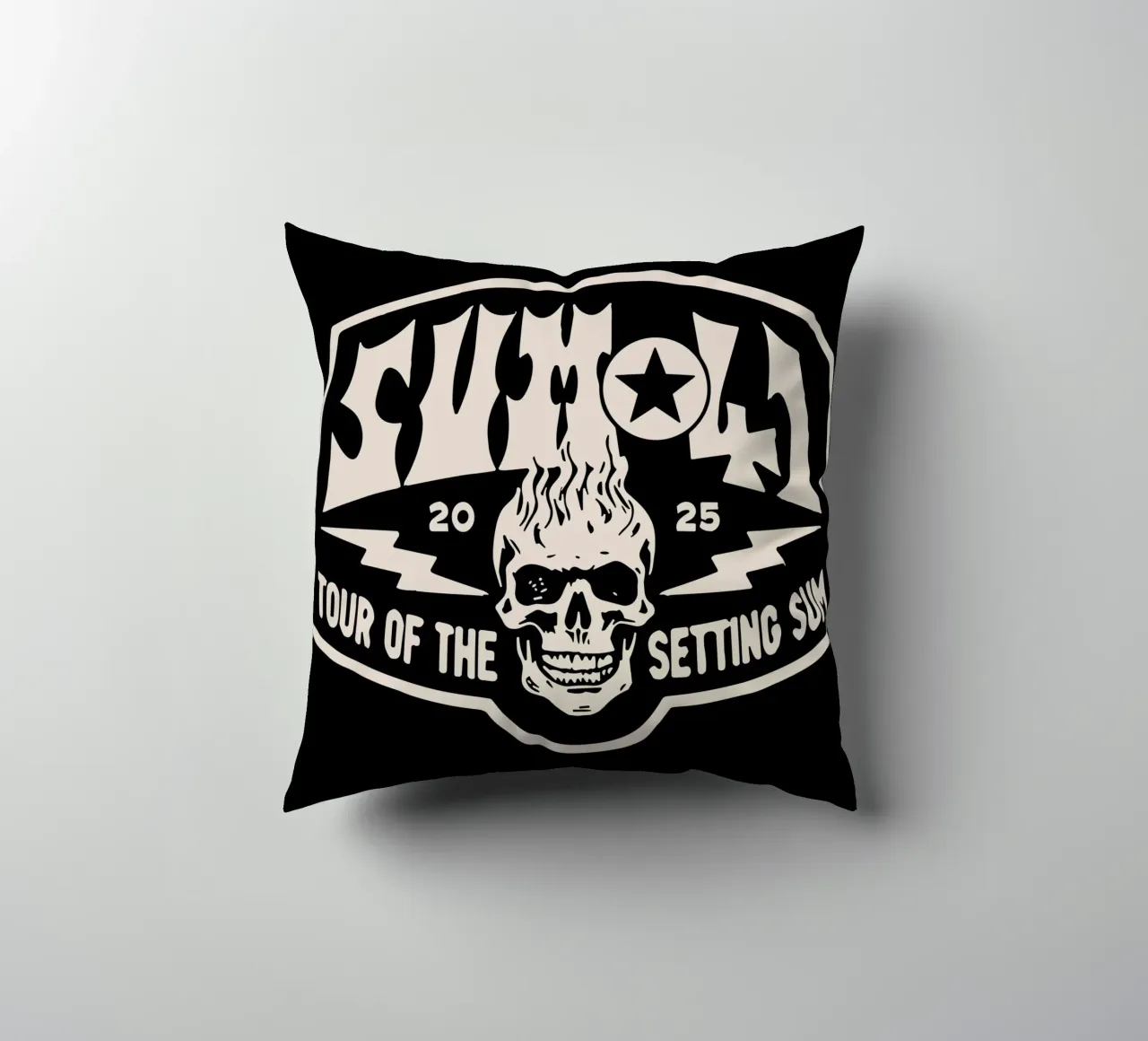 Sum 41 The Setting V2 Kissen von lindacleveland