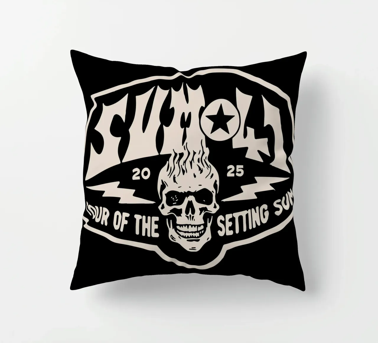 Sum 41 The Setting V2 Kissen von lindacleveland