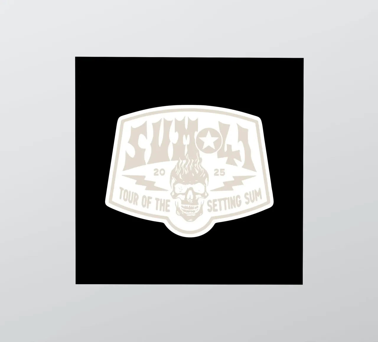 Sum 41 The Setting V2 adesivo da lindacleveland