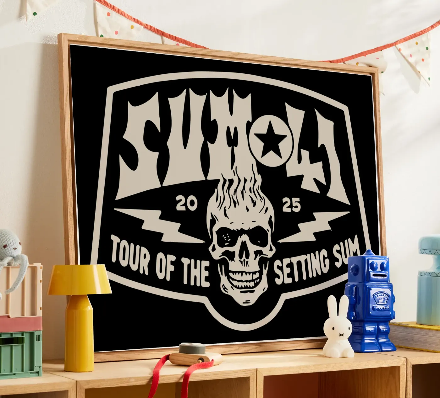 Sum 41 The Setting V2 acrylic glass by lindacleveland