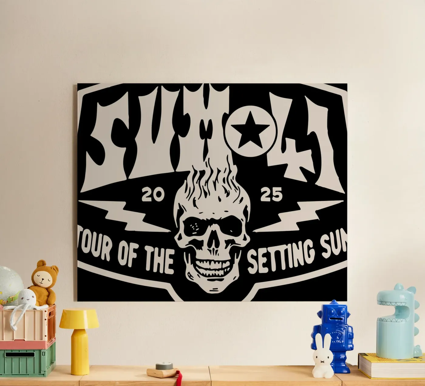 Sum 41 The Setting V2 acrylic glass by lindacleveland