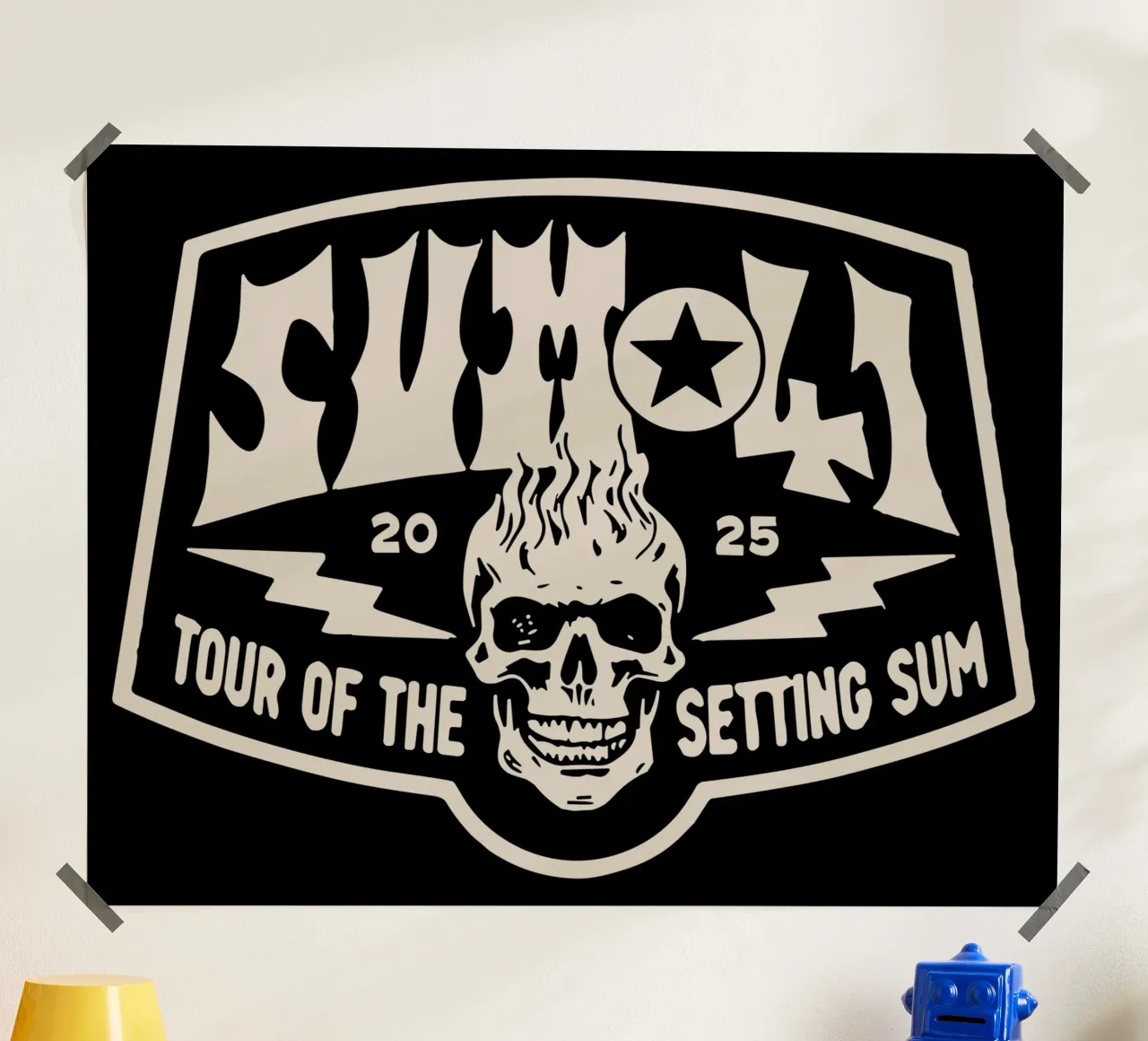 Sum 41 The Setting V2 poster da lindacleveland