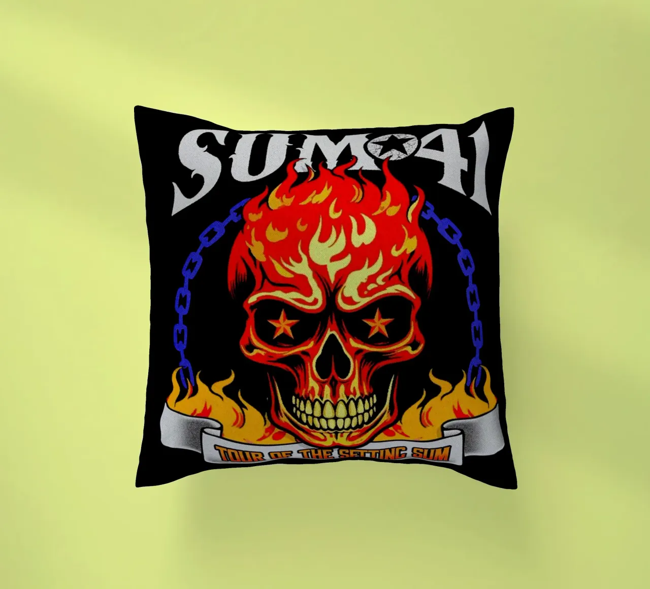 Sum 41 The Setting V4 cuscino da lindacleveland