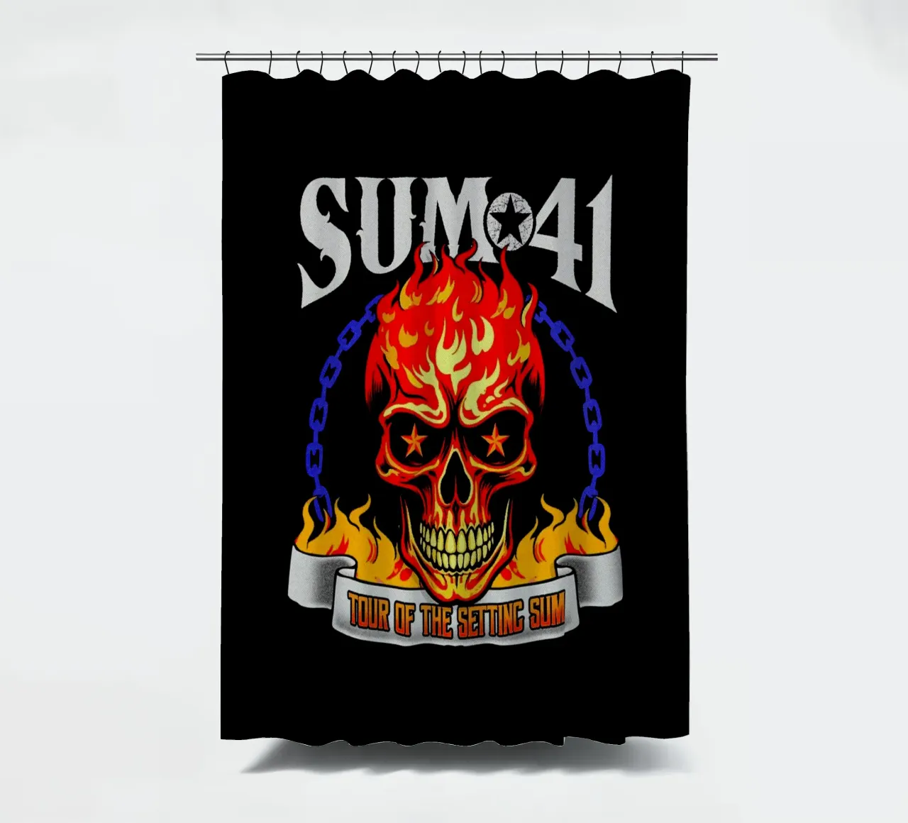 Sum 41 The Setting V4 Duschvorhang von lindacleveland