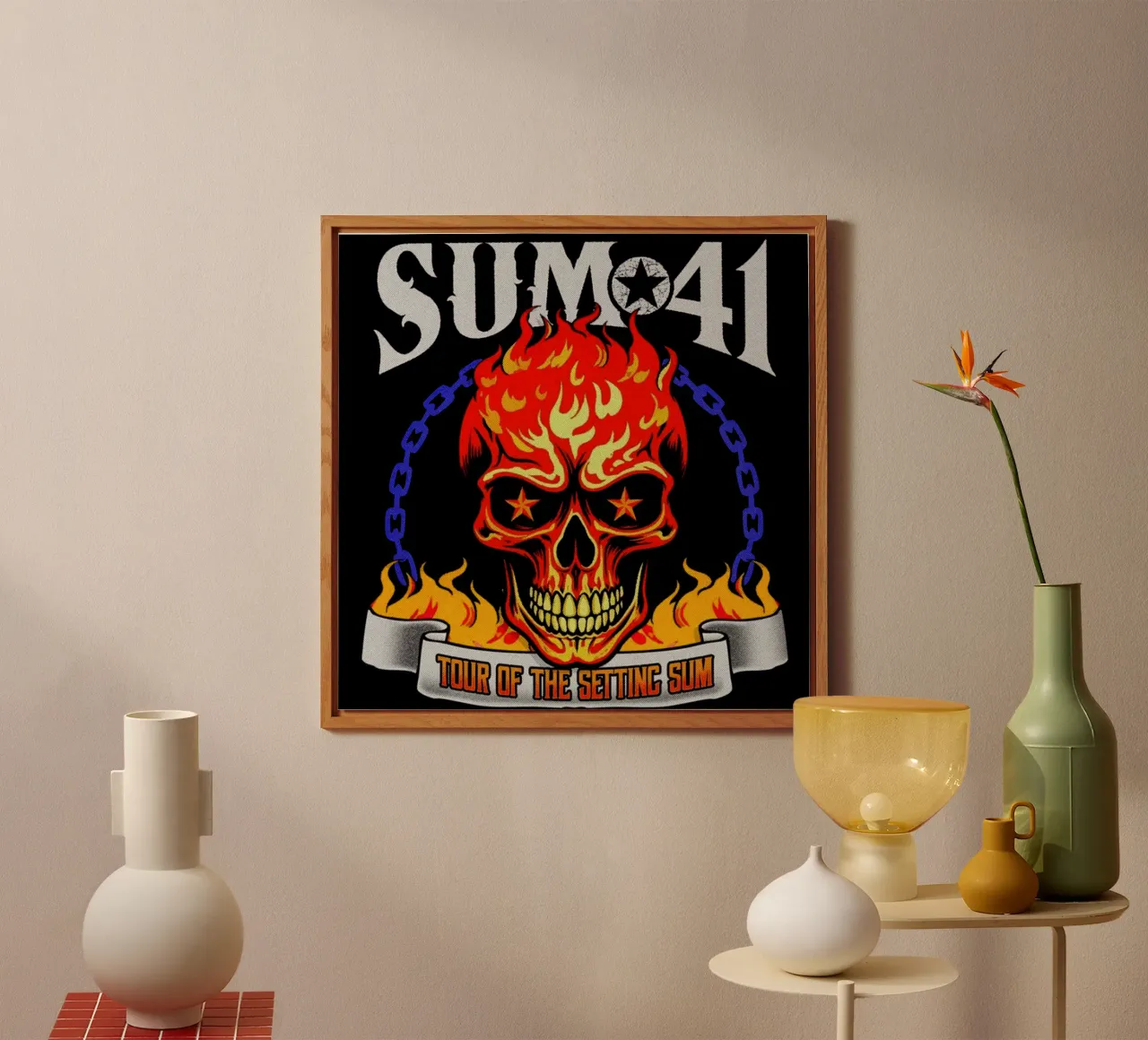 Sum 41 The Setting V4 alluminio dibond da lindacleveland