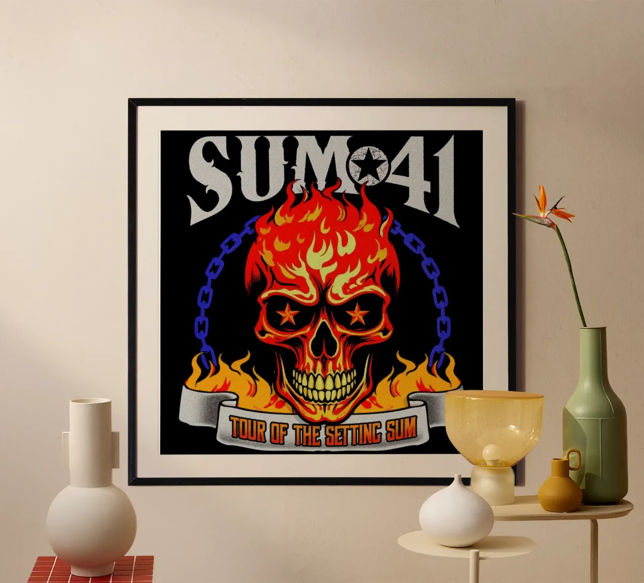 Sum 41 The Setting V4 carta hahnemühle da lindacleveland