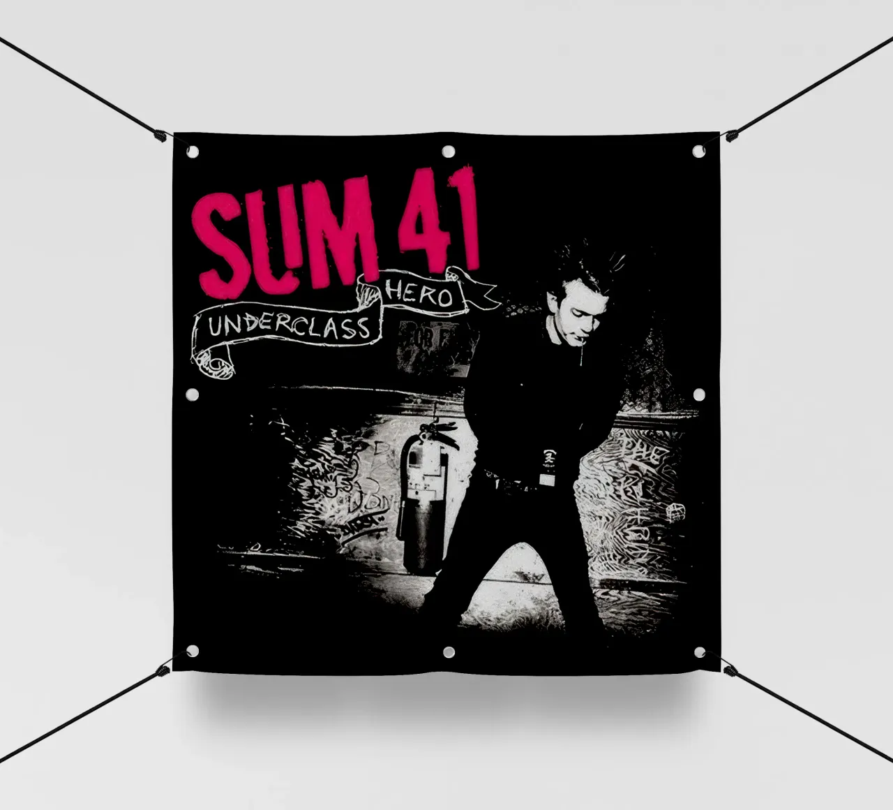 Sum 41 Underclass Hero telo in pvc da lindacleveland